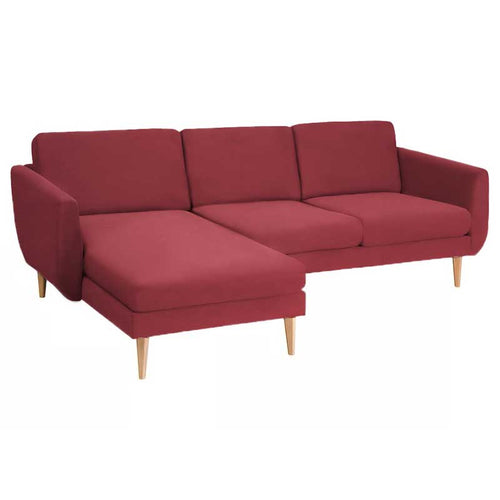 Smedstorp 3-zits met chaise longue hoes links