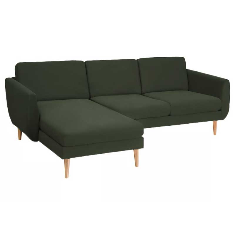 Smedstorp 3-seat with chaise longue cover left