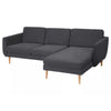 Smedstorp 3-zits met chaise longue hoes rechts