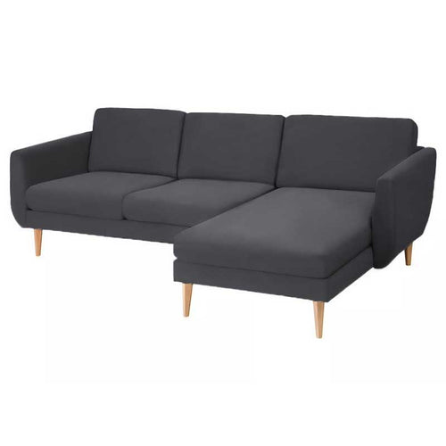 Smedstorp 3-zits met chaise longue hoes rechts