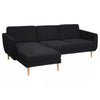 Smedstorp 3-zits met chaise longue hoes links