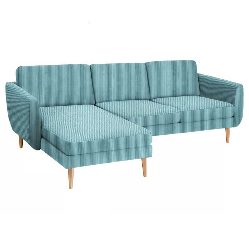 Smedstorp 3-seat with chaise longue cover left