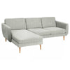 Smedstorp 3-zits met chaise longue hoes links