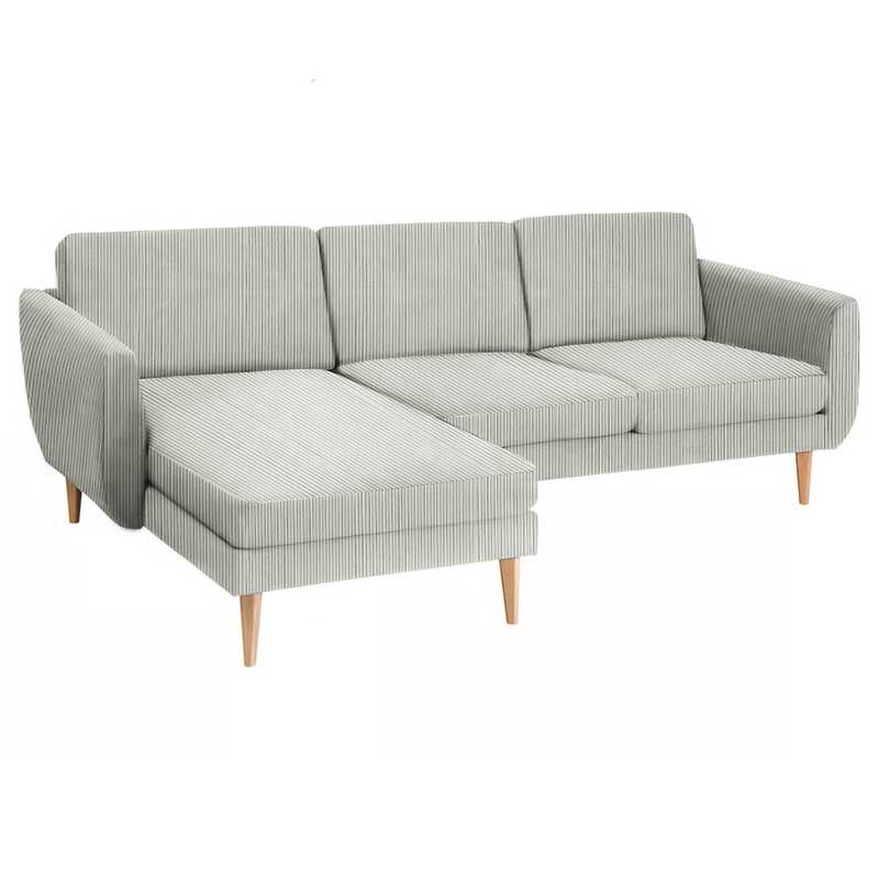 Smedstorp 3-seat with chaise longue cover left