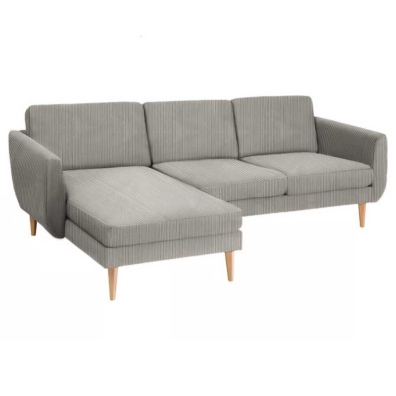 Smedstorp 3-seat with chaise longue cover left