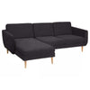 Smedstorp 3-zits met chaise longue hoes links