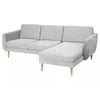 Smedstorp 3-zits met chaise longue hoes rechts