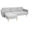 Smedstorp 3-zits met chaise longue hoes links