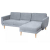 Smedstorp 3-zits met chaise longue hoes rechts