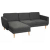 Smedstorp 3-zits met chaise longue hoes links