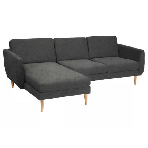 Smedstorp 3-zits met chaise longue hoes links