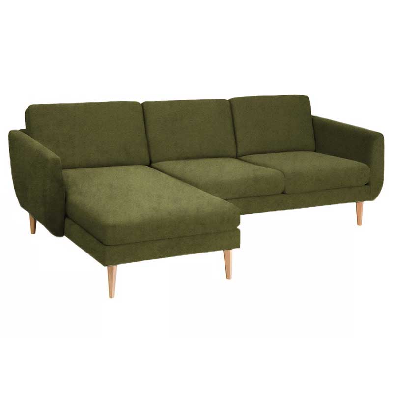 Smedstorp 3-seat with chaise longue cover left