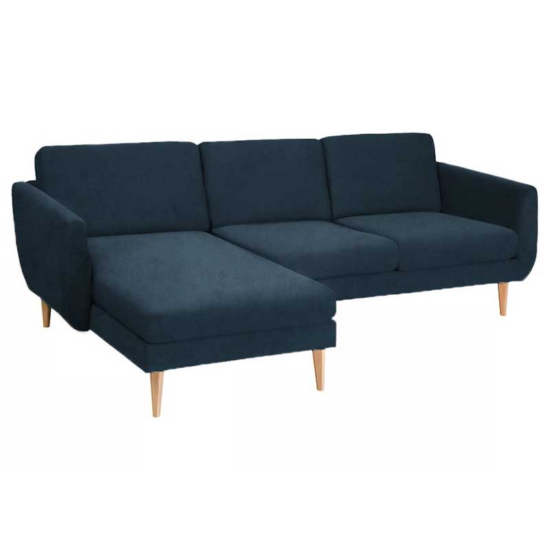 Smedstorp 3-seat with chaise longue cover left