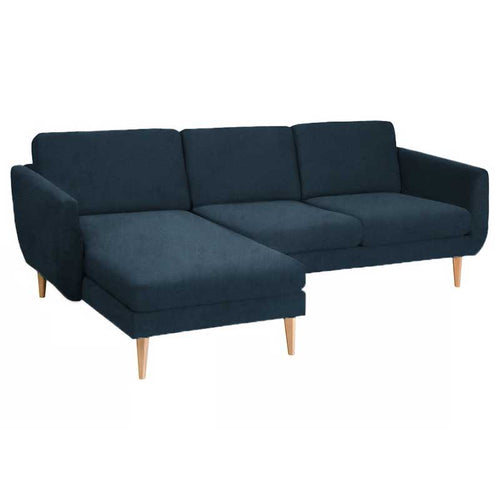 Smedstorp 3-zits met chaise longue hoes links