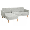 Smedstorp 3-zits met chaise longue hoes links