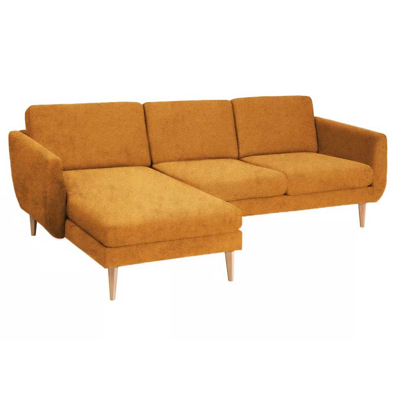 Smedstorp 3-seat with chaise longue cover left