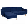 Smedstorp 3-zits met chaise longue hoes links