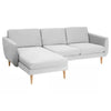 Smedstorp 3-zits met chaise longue hoes links