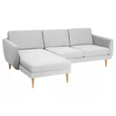 Smedstorp 3-zits met chaise longue hoes links