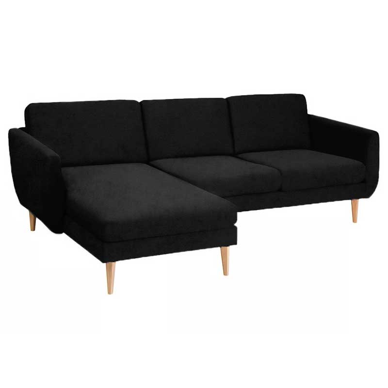 Smedstorp 3-seat with chaise longue cover left