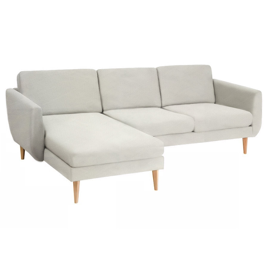 Smedstorp 3-seat with chaise longue cover left
