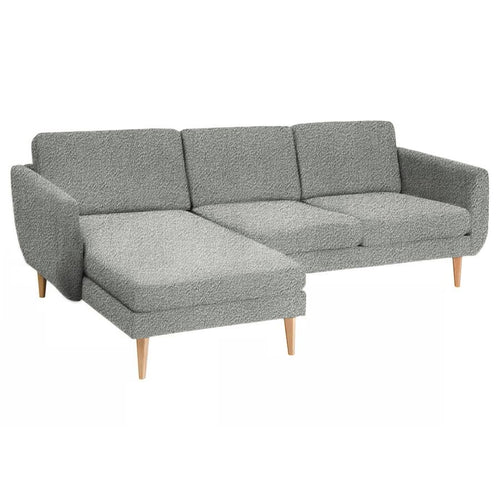 Smedstorp 3-zits met chaise longue hoes links