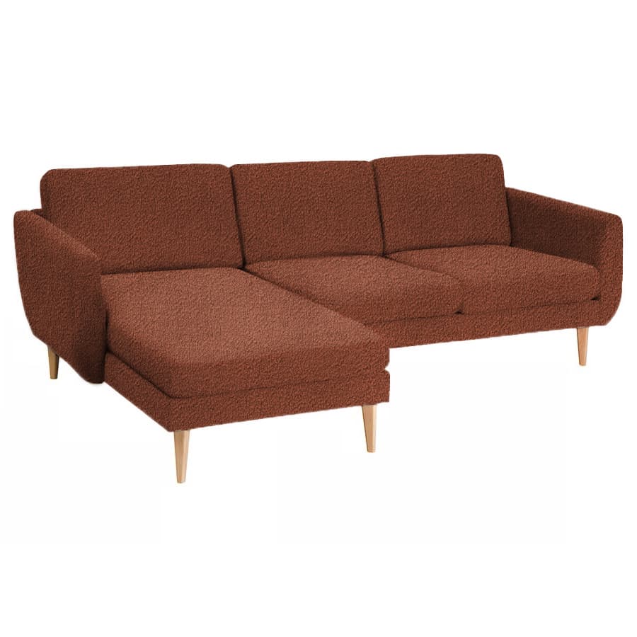 Smedstorp 3-seat with chaise longue cover left