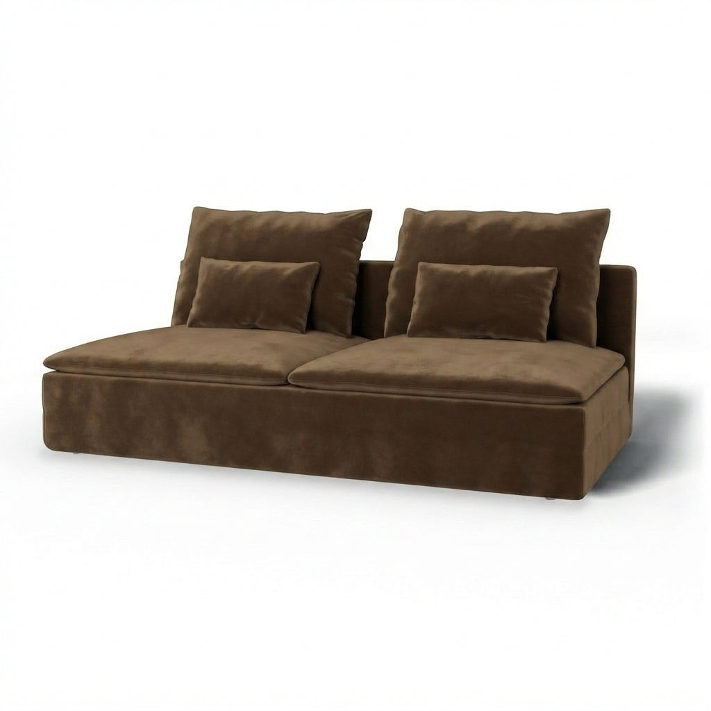 Söderhamn 3 zits element long fit Fluweel 10 — Norsemaison [nm-render]