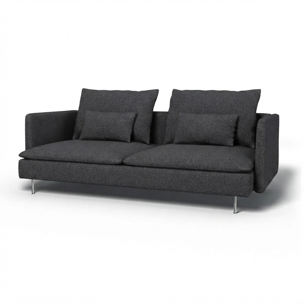 Söderhamn 3-zits Chenille 45 Standaard stijl — Norsemaison [nm-render]