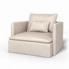 Söderhamn Fauteuil Hoes — Losse stijl Imperia 2 — Norsemaison [nm-render]