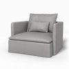 Söderhamn Fauteuil Hoes — Losse stijl Imperia 6 — Norsemaison [nm-render]
