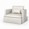 Söderhamn Fauteuil Chenille 2 Losse stijl — Norsemaison [nm-render]