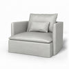 Söderhamn Fauteuil Chenille 5 Losse stijl — Norsemaison [nm-render]