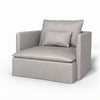 Söderhamn Fauteuil Chenille 6 Losse stijl — Norsemaison [nm-render]