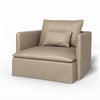 Söderhamn Fauteuil Chenille 9 Losse stijl — Norsemaison [nm-render]