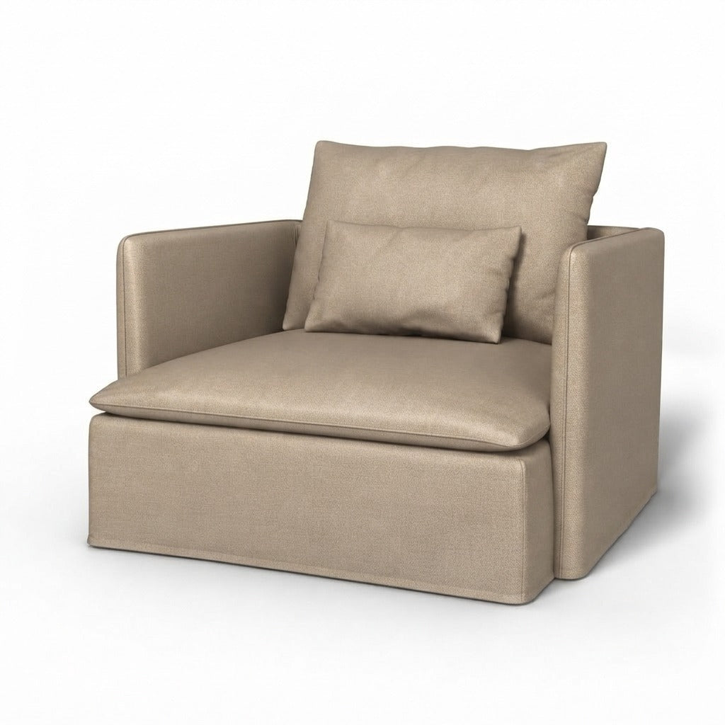 Söderhamn Fauteuil Chenille 9 Losse stijl — Norsemaison [nm-render]