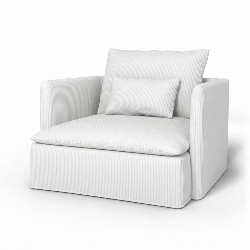 Söderhamn Fauteuil Corduroy 1 Losse stijl — Norsemaison [nm-render]