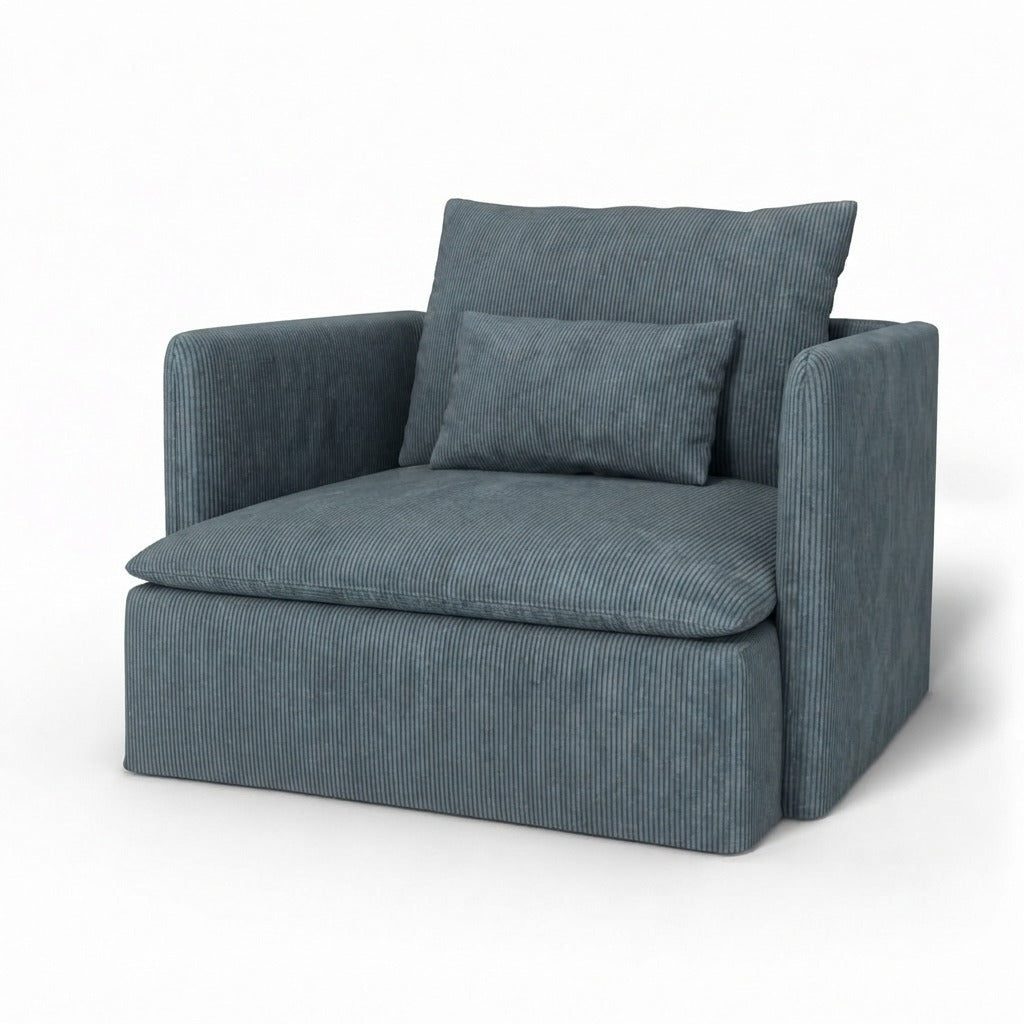 Söderhamn Fauteuil Corduroy 20 Losse stijl — Norsemaison [nm-render]
