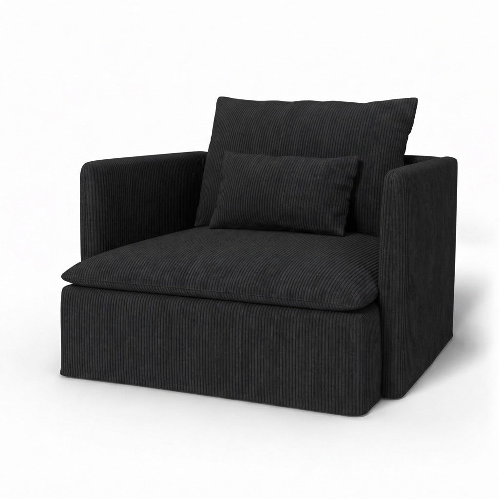 Söderhamn Fauteuil Corduroy 21 Losse stijl — Norsemaison [nm-render]