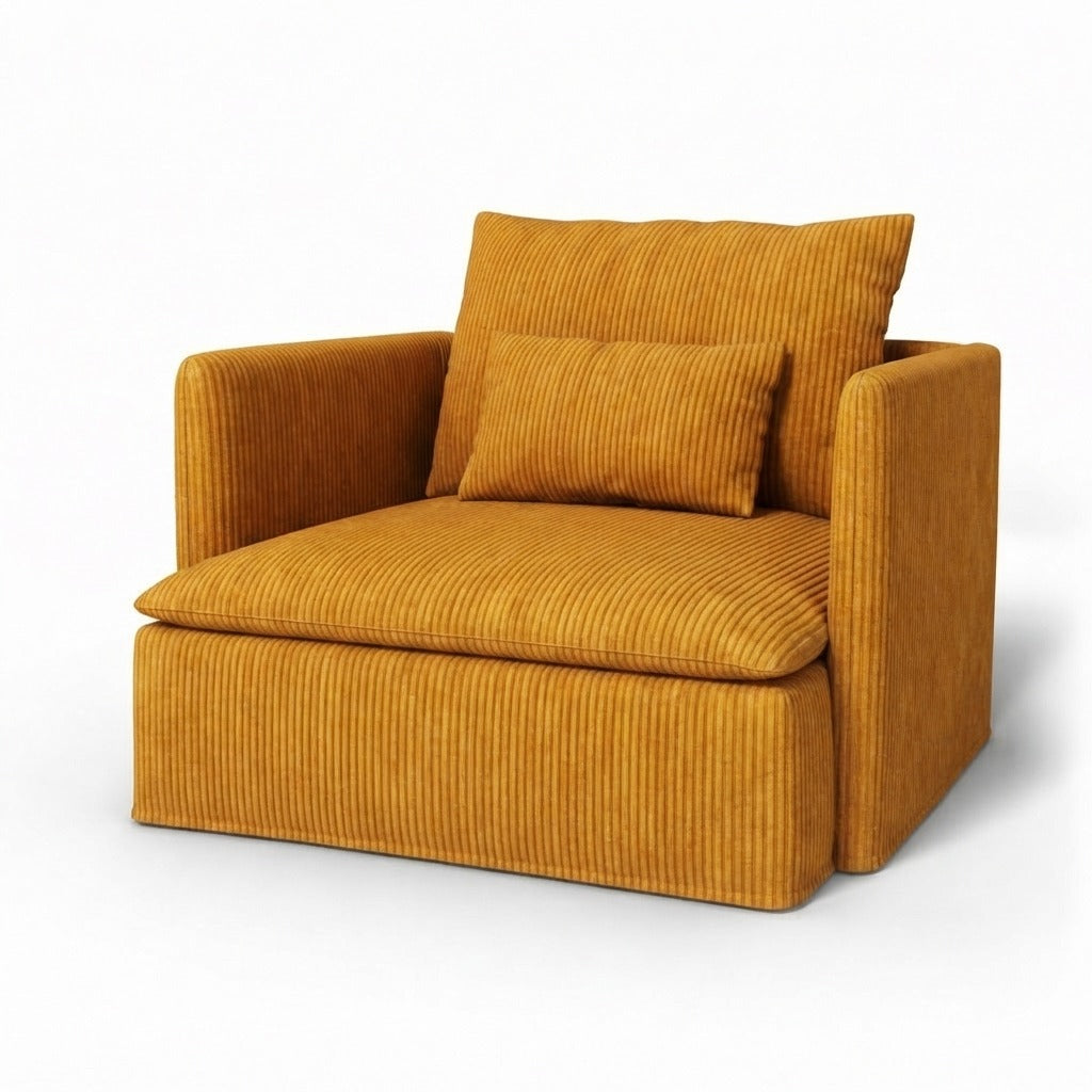 Söderhamn Fauteuil Corduroy 8 Losse stijl — Norsemaison [nm-render]