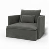 Söderhamn Fauteuil Fluweel 18 Losse stijl — Norsemaison [nm-render]