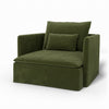 Söderhamn Fauteuil Fluweel 23 Losse stijl — Norsemaison [nm-render]