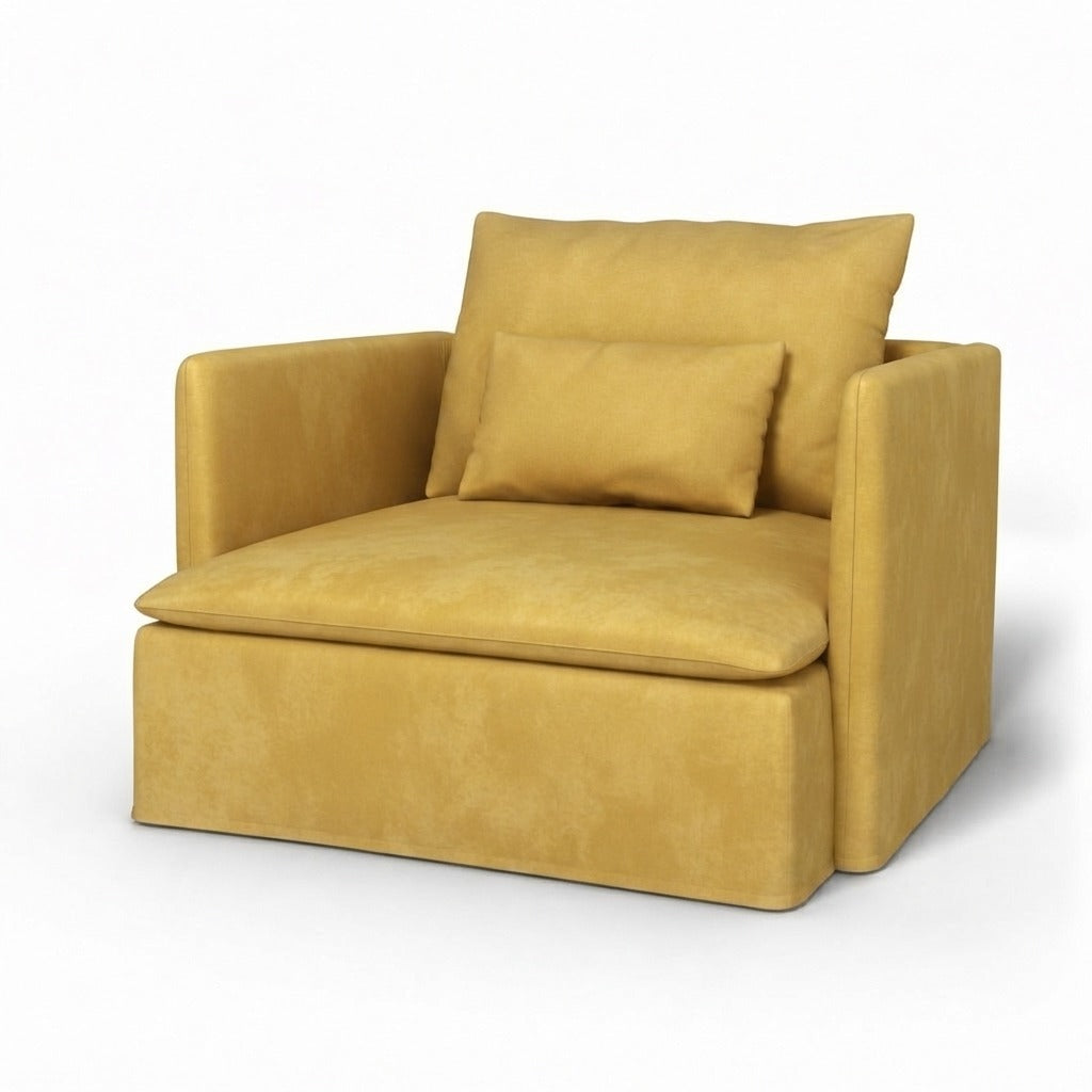 Söderhamn Fauteuil Fluweel 27 Losse stijl — Norsemaison [nm-render]