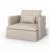 Söderhamn Fauteuil Royal Bouclé 4 Losse stijl — Norsemaison [nm-render]