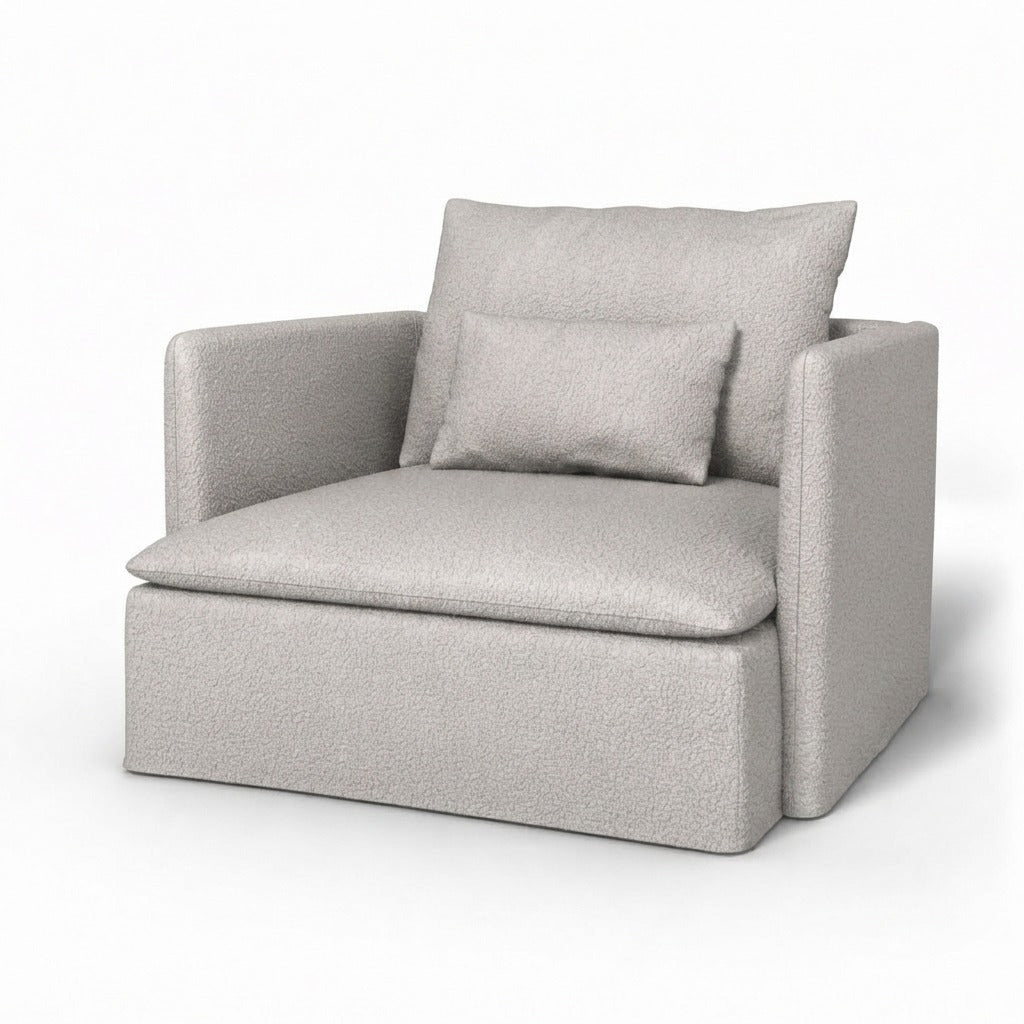 Söderhamn Fauteuil Royal Bouclé 6 Losse stijl — Norsemaison [nm-render]
