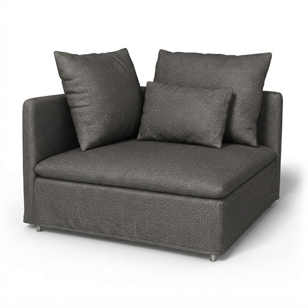 Söderhamn Hoekelement Chenille 45 Losse stijl — Norsemaison [nm-render]