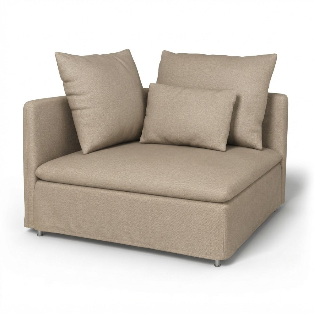 Söderhamn Hoekelement Chenille 9 Losse stijl — Norsemaison [nm-render]