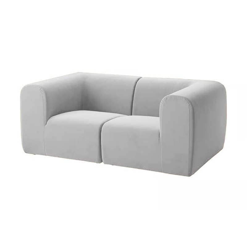 stockholm 2025 2-seat sectional white pichi