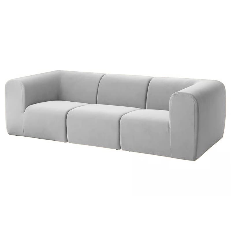 Stockholm 2025 3-seat sectional white Pichi