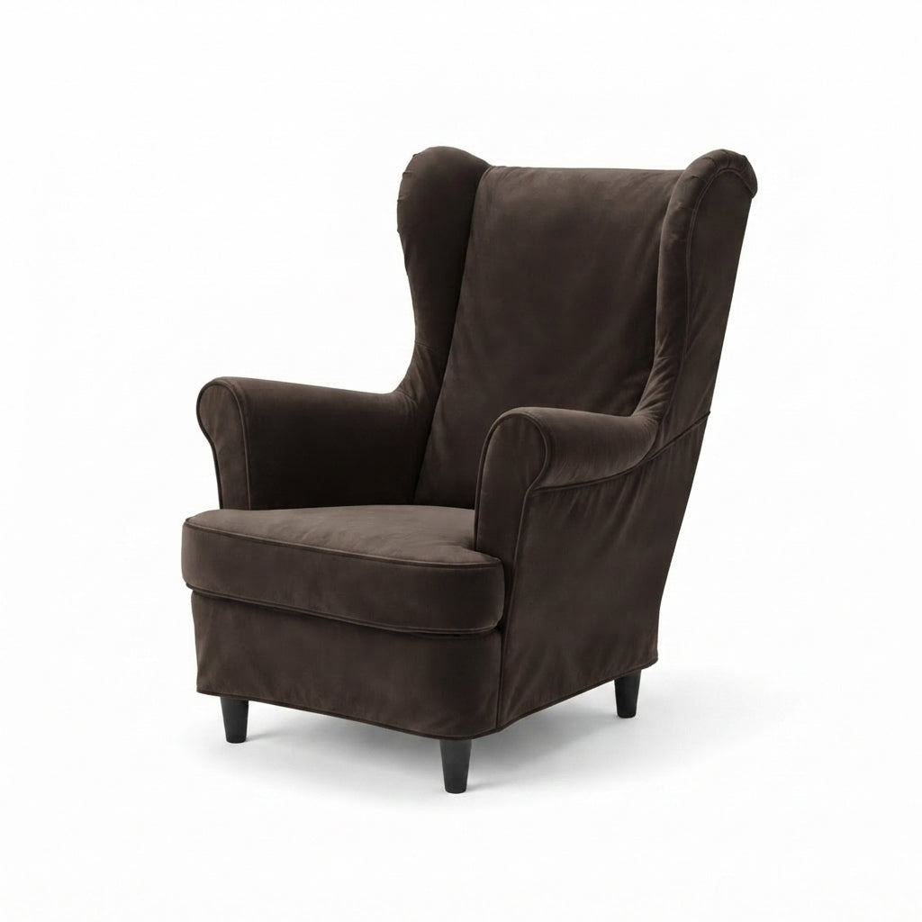 Strandmon stoel Fluweel 14 — Norsemaison [nm-render]